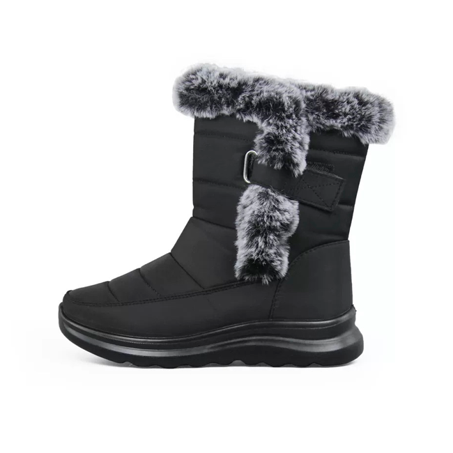 Botas de Nieve Negra