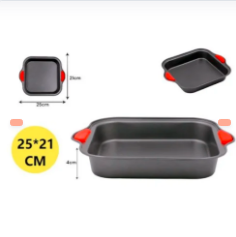BANDEJA CUADRADA PARA HORNO