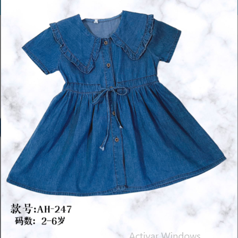 Vestidos de mezclilla