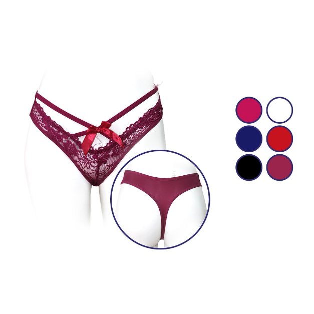COLALESS DISEÑO DE ENCAJE DELANTERO