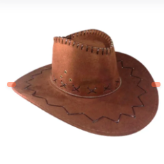 SOMBRERO VAQUERO CAFÉ OSCURO