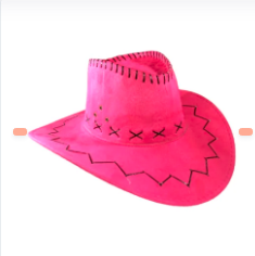SOMBRERO VAQUERO FUCSIA