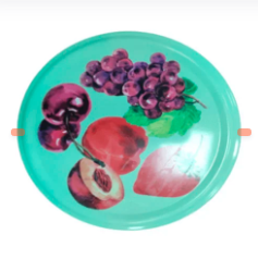TAPA ESTAMPADO FRUTAS