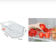 CAJA DE ALMACENAMIENTO DE PLASTICO TRANSPARENTE