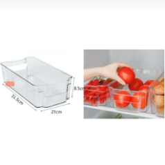 CAJA DE ALMACENAMIENTO DE PLASTICO TRANSPARENTE