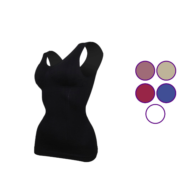 CAMISETA FAJA REDUCTORA PABILO CON POCO RELLENO