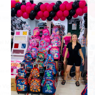 MOCHILA TRIPACK LUZ