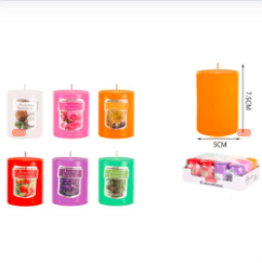 VELAS MEDIANAS DE COLORES