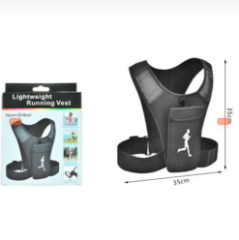 CHALECO PARA CORRER CON ESTUCHE DE TELEFONO