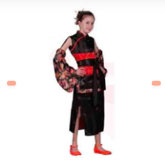 DISFRAZ NIÑA JAPONESA