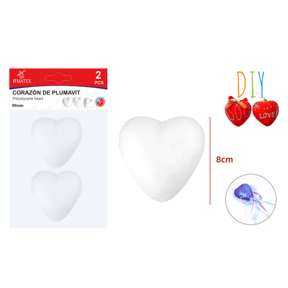 CORAZÓN DE PLUMAVIT 