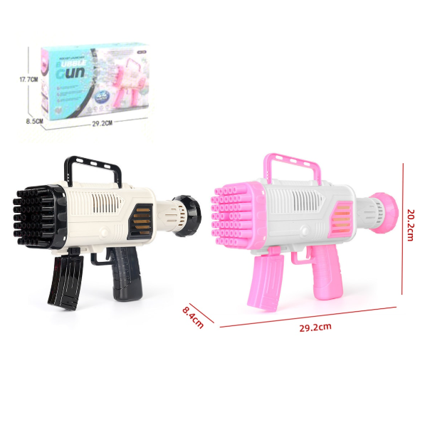 PISTOLA DE BURBUJAS 