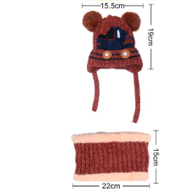GORRO CON CHIPORRO Y CUBRE  CUELLO
