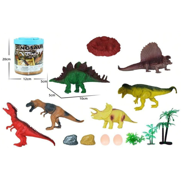 TARRO CON DINOSAURIO 