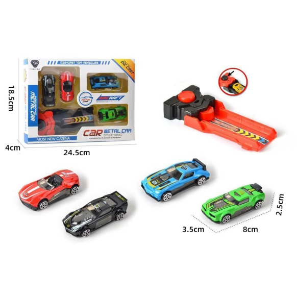 SET DE 4 AUTOS 
