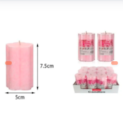 VELA EN FORMA DE FLOR PEQUEÑA AROMATICA