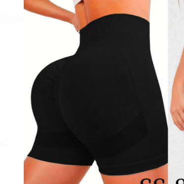 SHORT DEPORTIVO NEGRO