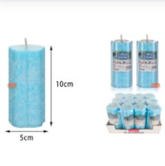 VELA EN FORMA DE FLOR MEDIANA AROMATICA