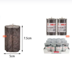VELA EN FORMA DE FLOR PEQUEÑA AROMATICA