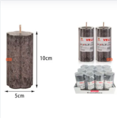 VELA EN FORMA DE FLOR MEDIANA AROMATICA