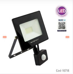 FOCO LED HALOGENÓ CON SENSOR
