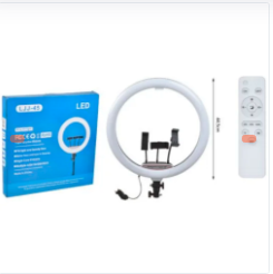 ARO DE LUZ LED CON SOPORTE PARA CELULAR