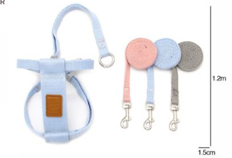 CONJUNTO DE ARNES PARA MASCOTAS 1.5 * 120 CM