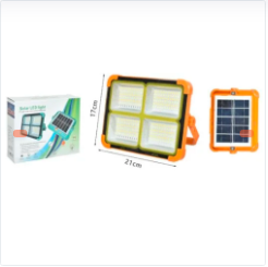 LAMPARA PORTATIL CON PANEL SOLAR