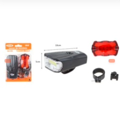 JUEGO DE LUCES PARA BICICLETA