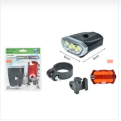 JUEGO DE LUZ PARA BICICLETA RECARGABLE