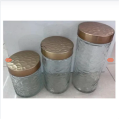 TARRO DE VIDRIO PARA CONDIMENTOS