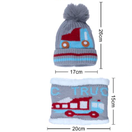 GORRO CON CHIPORRO Y CUBRE  CUELLO