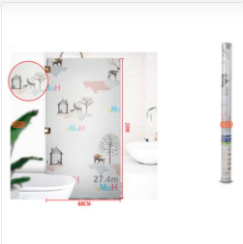 PAPEL ADHESIVO PARA CRISTAL ESTAMPADO
