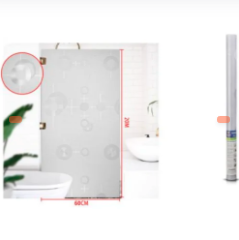 PAPEL ADHESIVO PARA CRISTALES CON ESTAMPADO TRANSPARENTE