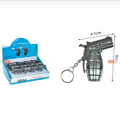 LINTERNA EN FIGURA DE ARMA