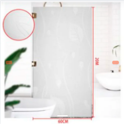 PAPEL ADHESIVO PARA CRISTALES ESTAMPADO PARA BAÑO