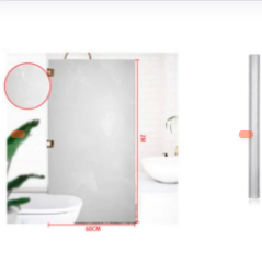 PAPEL ADHESIVO PARA CRISTAL ESTAMPADO TRANSPARENTE