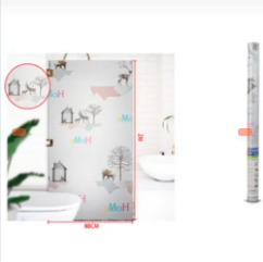 PAPEL ADHESIVO PARA CRISTALES CON ESTAMPADO