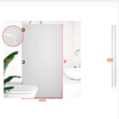 PAPEL ADHESIVO PARA CRISTALES CON ESTAMPADO TRANSPARENTE
