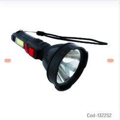 LINTERNA LED + COB RECARGABLE