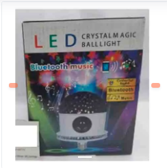 BOLA DE LUZ Y MUSICA