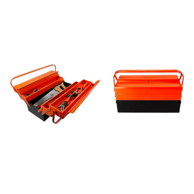 caja de herramientas articulada metalica 3 niveles