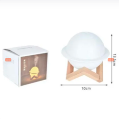 HUMIDIFICADOR EN FORMA DE PLANETA CON LUZ