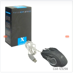 MOUSE GAMER USB CON 6 BOTONES