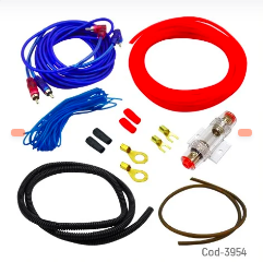 KIT DE CABLES PARA AMPLIFICADOR Y SUBWOOFER