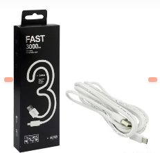 Cable USB Type-C De 3 Metros, Fast Charge Y Data