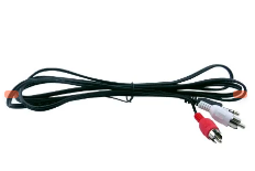 Cable RCA 2X1 Plug Stereo 1,5 Mts.