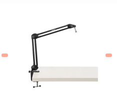 Brazo Atril Soporte Ajustable Para Micrófono Modelo NB-35 De Sobre Mesa.