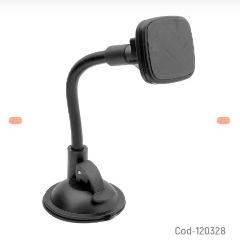 PORTA SMARTPHONE CON IMAN, VENTOSA Y BRAZO