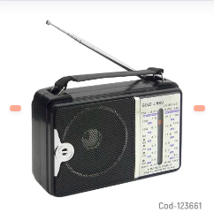 Radio Multibanda Portable, Modelo JR-801.